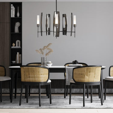 Hubbardton Forge Passage 5-Light Circular Pendant 11