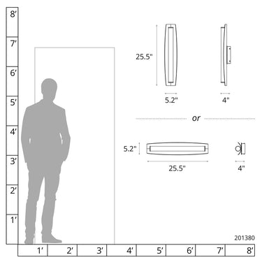 Hubbardton Forge Passage LED Bath Bar - 201380 3