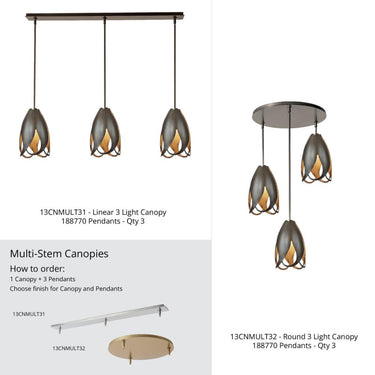 Hubbardton Forge Pental Mini Pendant 6