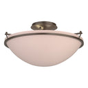 12-4304 Hubbardton Forge Medium Plain Semi-Flush Fixture