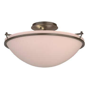 12-4304 Hubbardton Forge Medium Plain Semi-Flush Fixture