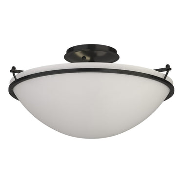 12-4304 Hubbardton Forge Medium Plain Semi-Flush Fixture