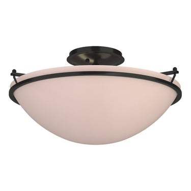 12-4304 Hubbardton Forge Medium Plain Semi-Flush Fixture