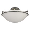 12-4304 Hubbardton Forge Medium Plain Semi-Flush Fixture