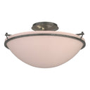 12-4304 Hubbardton Forge Medium Plain Semi-Flush Fixture