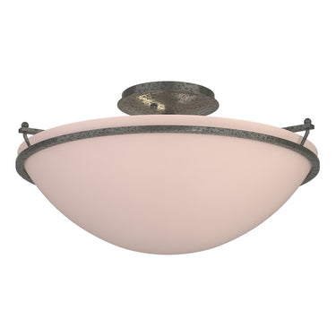 12-4304 Hubbardton Forge Medium Plain Semi-Flush Fixture