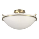 12-4304 Hubbardton Forge Medium Plain Semi-Flush Fixture