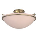 12-4304 Hubbardton Forge Medium Plain Semi-Flush Fixture