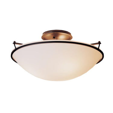 Hubbardton Forge Plain Large Semi-Flush 