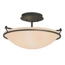 12-4302 Hubbardton Forge Small Plain Semi-Flush Fixture