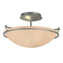 12-4302 Hubbardton Forge Small Plain Semi-Flush Fixture