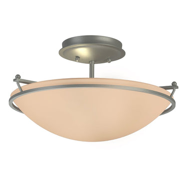 12-4302 Hubbardton Forge Small Plain Semi-Flush Fixture