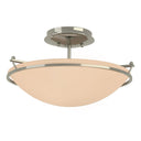 12-4302 Hubbardton Forge Small Plain Semi-Flush Fixture