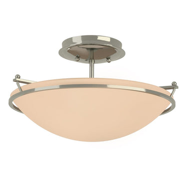 12-4302 Hubbardton Forge Small Plain Semi-Flush Fixture