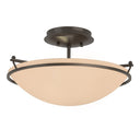 12-4302 Hubbardton Forge Small Plain Semi-Flush Fixture
