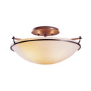 Hubbardton Forge Plain Small Semi-Flush 