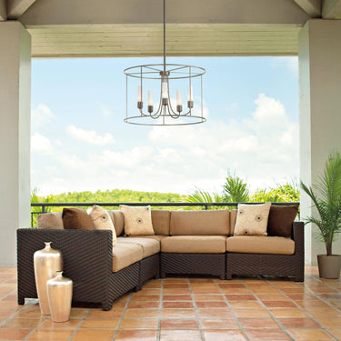 Hubbardton Forge Portico Drum Outdoor Pendants 5