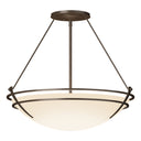 12-4442 Hubbardton Forge Presidio Tyrne Ex. Large Semi-Flush Fixture
