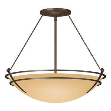 12-4442 Hubbardton Forge Presidio Tyrne Ex. Large Semi-Flush Fixture