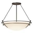 12-4442 Hubbardton Forge Presidio Tyrne Ex. Large Semi-Flush Fixture