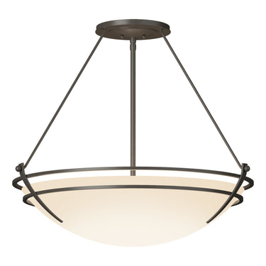 12-4442 Hubbardton Forge Presidio Tyrne Ex. Large Semi-Flush Fixture