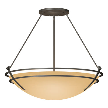 12-4442 Hubbardton Forge Presidio Tyrne Ex. Large Semi-Flush Fixture