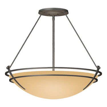 12-4442 Hubbardton Forge Presidio Tyrne Ex. Large Semi-Flush Fixture