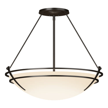 12-4442 Hubbardton Forge Presidio Tyrne Ex. Large Semi-Flush Fixture