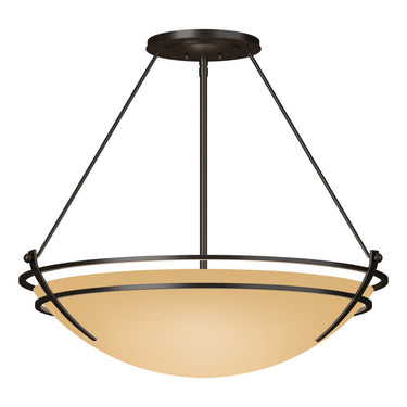 12-4442 Hubbardton Forge Presidio Tyrne Ex. Large Semi-Flush Fixture