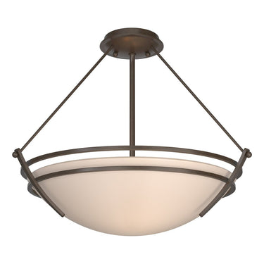 12-4432 Hubbardton Forge Presidio Tyrne Large Semi-Flush Fixture