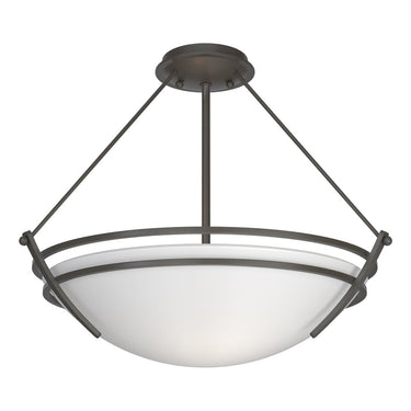 12-4432 Hubbardton Forge Presidio Tyrne Large Semi-Flush Fixture