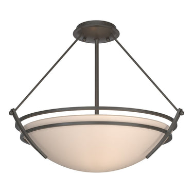 12-4432 Hubbardton Forge Presidio Tyrne Large Semi-Flush Fixture