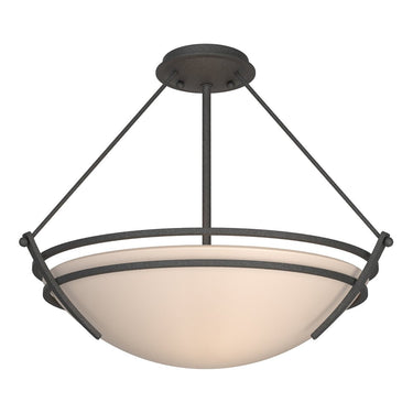 12-4432 Hubbardton Forge Presidio Tyrne Large Semi-Flush Fixture