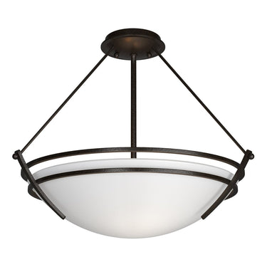 12-4432 Hubbardton Forge Presidio Tyrne Large Semi-Flush Fixture