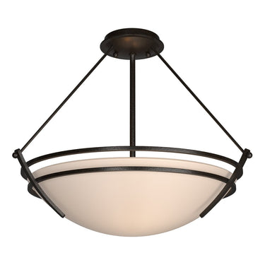 12-4432 Hubbardton Forge Presidio Tyrne Large Semi-Flush Fixture