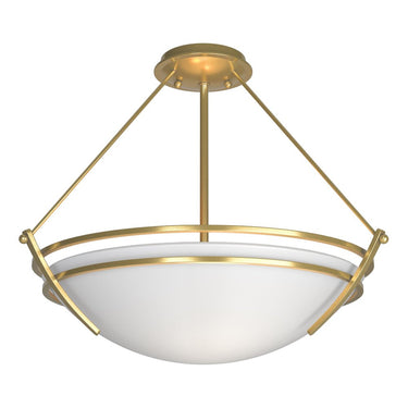 12-4432 Hubbardton Forge Presidio Tyrne Large Semi-Flush Fixture