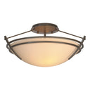 12-4412 Hubbardton Forge Presidio Tyrne Small Semi-Flush Fixture
