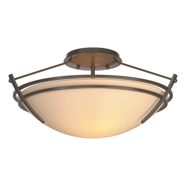 12-4412 Hubbardton Forge Presidio Tyrne Small Semi-Flush Fixture