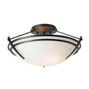 12-4412 Hubbardton Forge Presidio Tyrne Small Semi-Flush Fixture