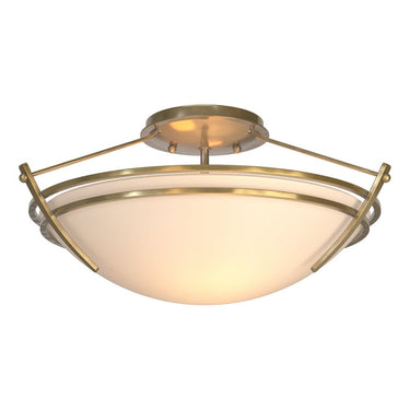 12-4412 Hubbardton Forge Presidio Tyrne Small Semi-Flush Fixture