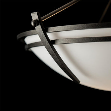 Hubbardton Forge Presidio Tryne Small Semi-Flush 4