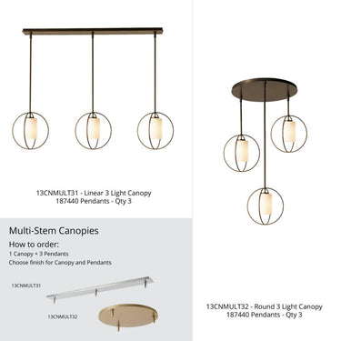 Hubbardton Forge Rhythm Mini Pendant 3
