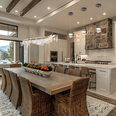 Hubbardton Forge Riverbed LED Pendant 9