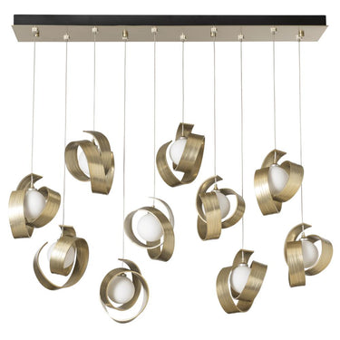 Hubbardton Forge Riza 10-Light Pendant 2