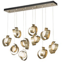 Hubbardton Forge Riza 10-Light Pendant 4