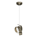 Hubbardton Forge 161186-STND-GG Riza Low Voltage Mini Pendant