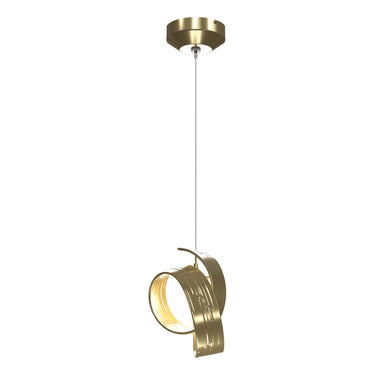 Hubbardton Forge 161186-STND-GG Riza Low Voltage Mini Pendant