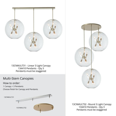 Hubbardton Forge Sfera 6-Light Pendant 9