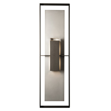 Hubbardton Forge Shadow Box Extra Tall Dark Sky Friendly Outdoor Sconce - 302668 1