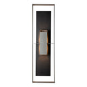 Hubbardton Forge Shadow Box Extra Tall w/Slate Outdoor Sconce - 302609 1